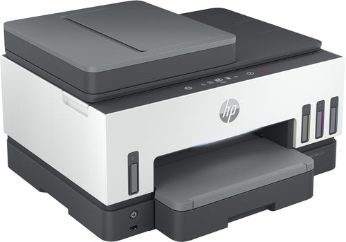 HP Smart Tank 7605 All-in-One, Print, Copy, Scan, Fax, ADF and Wireless, 35-sheet ADF; Scan to PDF; Two-sided printing HP Smart Tank 7605 All-in-One, Print, Copy, Scan, Fax, ADF and Wireless, 35-sheet ADF; Scan to PDF; Two-sided printing